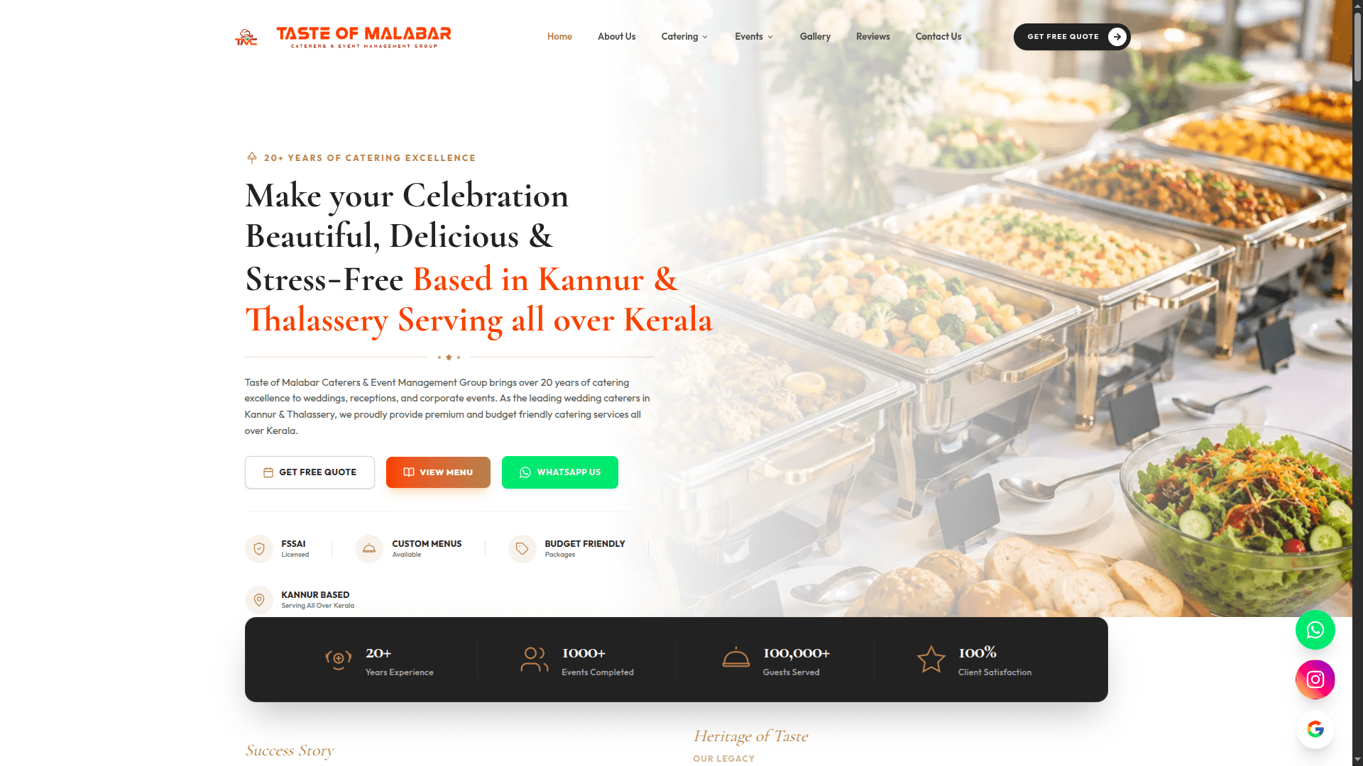 Taste of Malabar Catering & Events